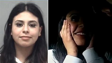 stephanie melgoza crash photos|Illinois woman giggles, dances after killing couple in。